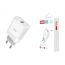 Сетевое зарядное устройство USB XO L63 15W QC3.0 White