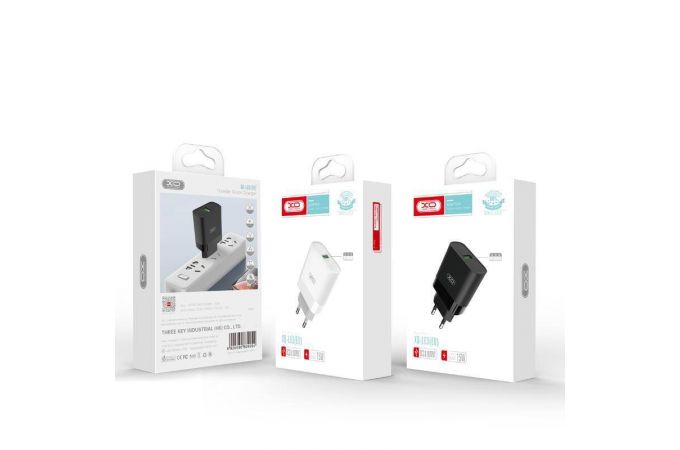 Сетевое зарядное устройство USB XO L63 15W QC3.0 White