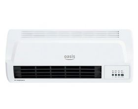 Тепловентилятор настенный OASIS NTB-20 2000 Вт, таймер, ПДУ