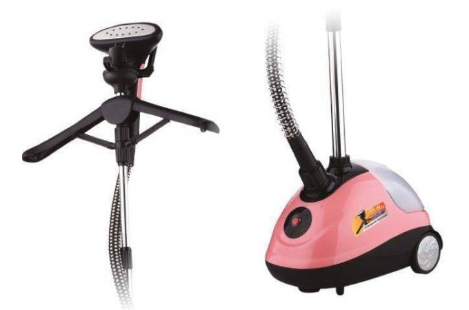 Отпариватель CENTEK CT-2375 черно-розовый 2000 Вт