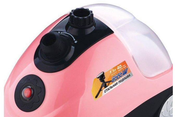 Отпариватель CENTEK CT-2375 черно-розовый 2000 Вт