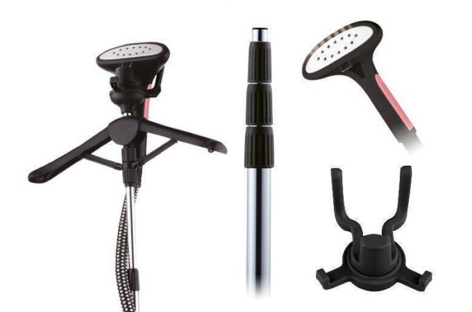 Отпариватель CENTEK CT-2375 черно-розовый 2000 Вт