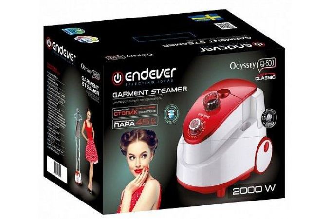 Отпариватель ENDEVER Odyssey Q-500 2000 Вт, 45г/мин