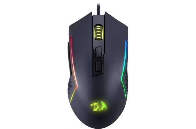 Мышь игровая Redragon Trident Lite 1200-8000 dpi / 7 кнопок / RGB / проводная