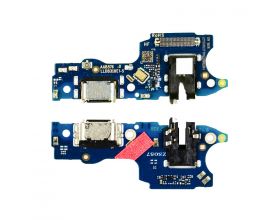 Шлейф для Realme C55 с разъемом зарядки + разъем гарнитуры (плата) org