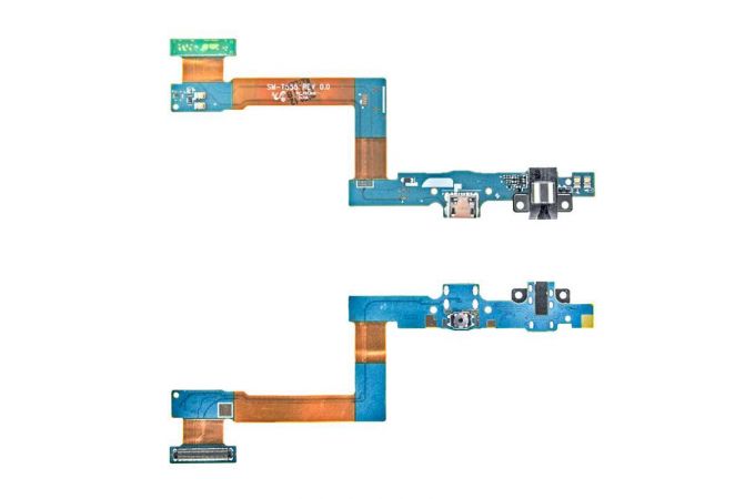 Шлейф для Samsung T550/ T555 Galaxy Tab A 9.7 с разъемом зарядки + разъем гарнитуры, org