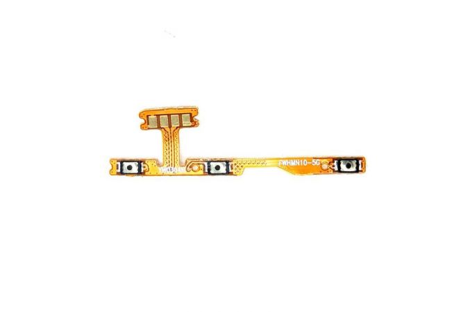 Шлейф для Xiaomi Poco M3 Pro 5G (M2103K19PG)/ Redmi Note 10 5G (M2103K19G) на кнопки громкости + включения, org
