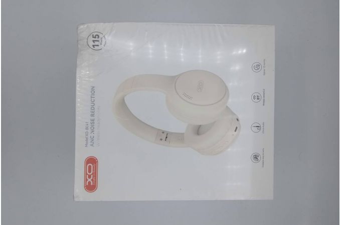 Наушники мониторные беспроводные XO BE41 Star Mist ANC Noise Cancelling Folding Headband White (УЦЕНКА! МЯТАЯ УПАКОВКА)