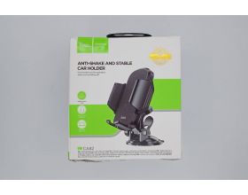 Держатель автомобильный для телефона HOCO CA82 Just fast suction cup car holder черный (УЦЕНКА! МЯТАЯ УПАКОВКА)