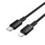 Кабель USB Type-C - Lightning HOCO X119 Energy PD27W (черный)