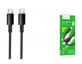 Кабель Type-C - Type-C HOCO X119 Energy 60W (черный)