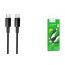 Кабель USB Type-C - USB Type-C HOCO X119 Energy 60W (черный)