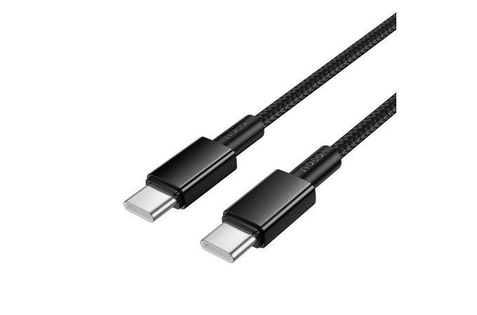 Кабель USB Type-C - USB Type-C HOCO X119 Energy 60W (черный)