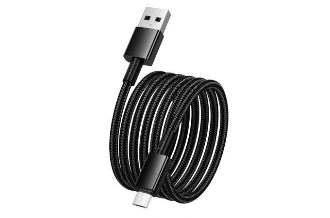 Кабель USB - MicroUSB HOCO X119 Energy (черный)