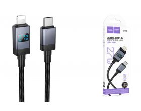 Кабель USB Type-C - Lightning HOCO X118 Generous PD27W (черный)