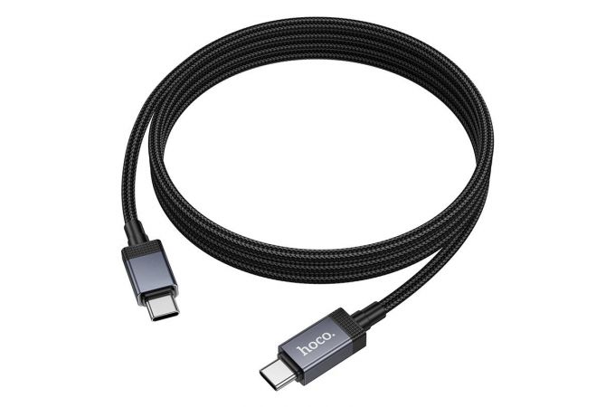 Кабель Type-C - Type-C HOCO X118 Generous 60W (черный)