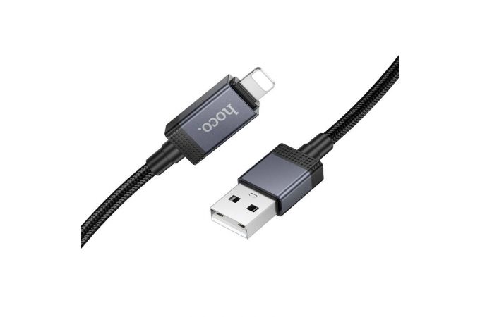 Кабель USB - Lightning HOCO X118 Generous (черный)