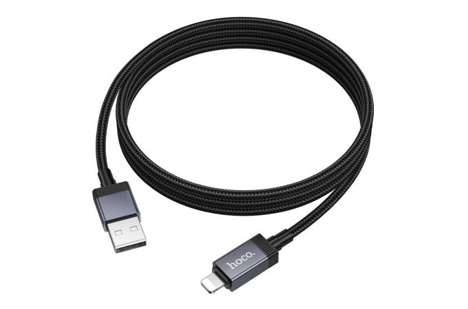 Кабель USB - Lightning HOCO X118 Generous (черный)