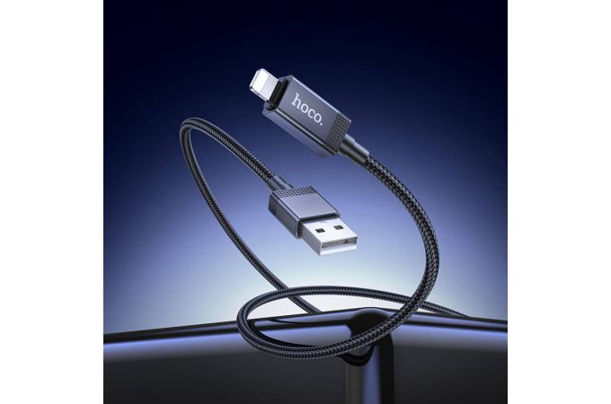 Кабель USB - Lightning HOCO X118 Generous (черный)