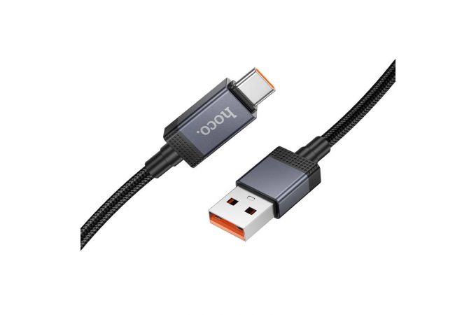 Кабель USB - USB Type-C HOCO X118 Generous 5A (черный)