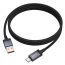 Кабель USB - USB Type-C HOCO X118 Generous 5A (черный)