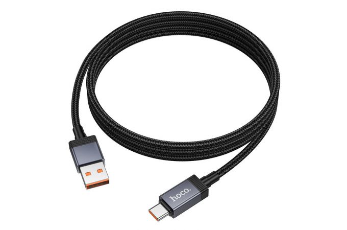 Кабель USB - USB Type-C HOCO X118 Generous 5A (черный)
