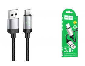 Кабель USB - USB Type-C HOCO X117 Star (черный)
