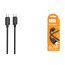 Кабель USB Type-C - USB Type-C HOCO X113 Beneficio 60W (черный)