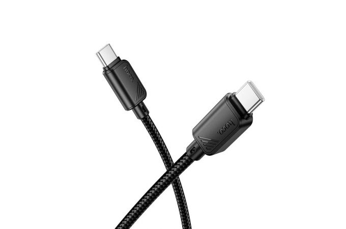 Кабель USB Type-C - USB Type-C HOCO X113 Beneficio 60W (черный)