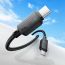 Кабель USB Type-C - USB Type-C HOCO X113 Beneficio 60W (черный)