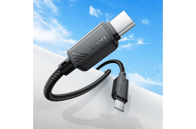 Кабель USB Type-C - USB Type-C HOCO X113 Beneficio 60W (черный)