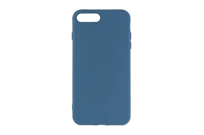 Чехол для iPhone 7 Plus Soft Touch (серо-синий)