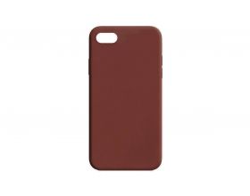 Чехол для iPhone 7/8 Soft Touch (коричневый)