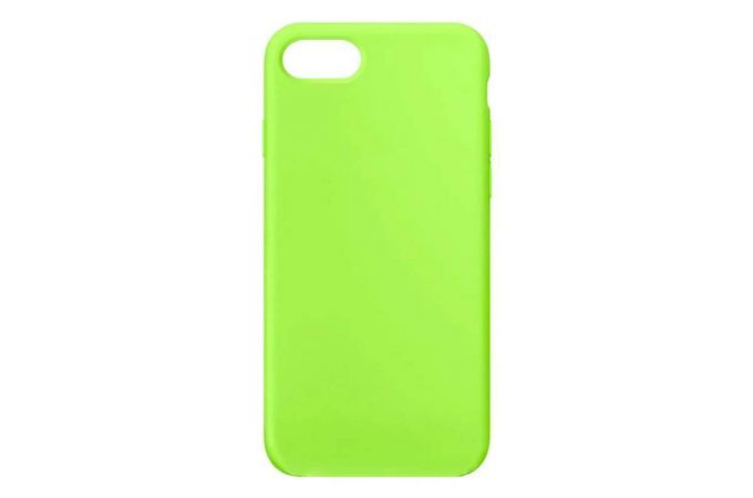 Чехол для iPhone SE2/7/8 Silicone Case Soft Touch (ярко-зеленый)