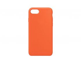 Чехол для iPhone 7/8 Soft Touch (красно-оранжевый)
