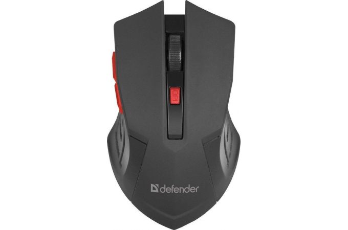 Мышь беспроводная Defender Accura MM-275 (черно-красный)