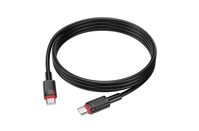 Кабель USB Type-C - USB Type-C BOROFONE BX110 Beneficio 60W (черный)