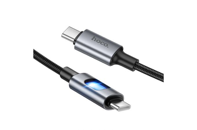 Кабель USB Type-C - USB Type-C HOCO U144 New 60W (черный)