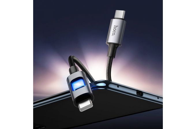 Кабель USB Type-C - USB Type-C HOCO U144 New 60W (черный)