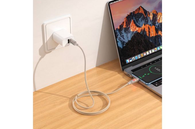 Кабель USB Type-C - USB Type-C HOCO U144 New 60W (черный)