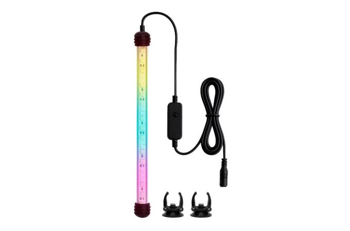 Лампа аквариумная Огонек OG-LDP48 RGB (пульт, APP, 4Вт, 280 мм)