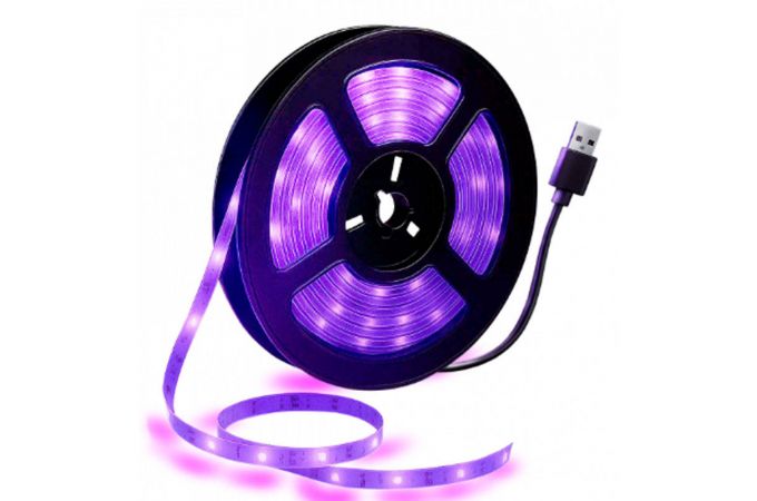 Лента УФ Огонек OG-LDL53 USB (3м, IP20)
