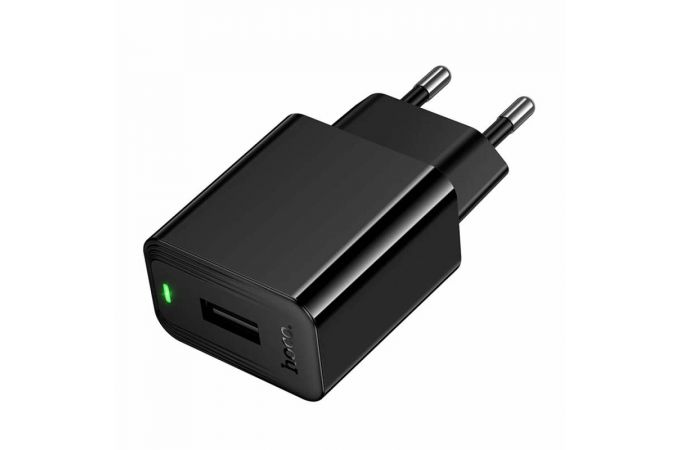 Сетевое зарядное устройство USB HOCO CS91A Leader 2100 mAh (черный)