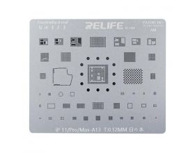 Трафарет BGA RELIFE RL-044 IP11 для средней части материнской платы iPhone 11