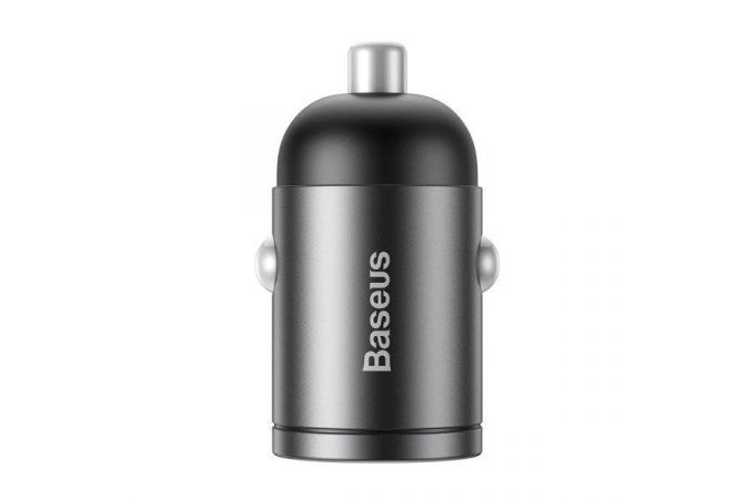 Автомобильное зарядное устройство АЗУ BASEUS Tiny Star, USB, 5A, 30 Вт (черный)