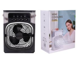 Вентилятор плюс увлажнитель 1 Mini Cooling Fan (черный)