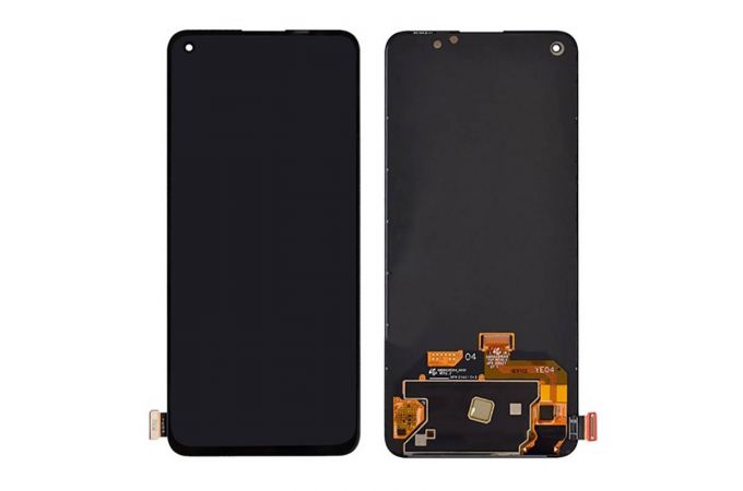 Дисплей для Realme GT ME/ GT 5G/ GT Neo/ Oneplus Nord 2 5G/ 2T/ CE/ Reno 5/ 5K/ 6 в сборе с тачскрином (черный) OLED