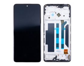Дисплей для Xiaomi Redmi Note 12 Pro 4G (2209116AG) в сборе с тачскрином + рамка 6.67" (черный) OLED