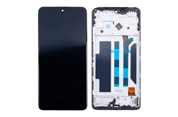 Дисплей для Xiaomi Redmi Note 12 Pro 4G (2209116AG) в сборе с тачскрином + рамка 6.67" (черный) OLED