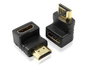 Конвертер переходник Орбита OT-AVW22 (160) (гнездо HDMI - штекер HDMI угловой)